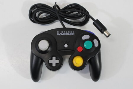 Official Nintendo Gamecube Controller Jet Black (A New Stick) Nintendo GameCube GC