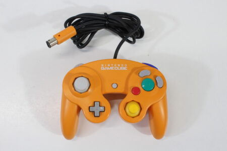 Official Nintendo Gamecube Controller Spice Orange (B New Stick) Nintendo GameCube GC