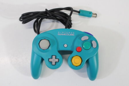 Official Nintendo Gamecube Controller Emerald Blue Teal OEM GC (B) Nintendo Gamecube GC