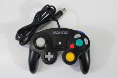 Official Nintendo Gamecube Controller Jet Black (B New Stick) Nintendo GameCube GC
