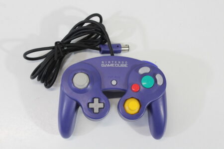 Official Nintendo Gamecube Controller Indigo Purple (B New Stick) Nintendo GameCube GC
