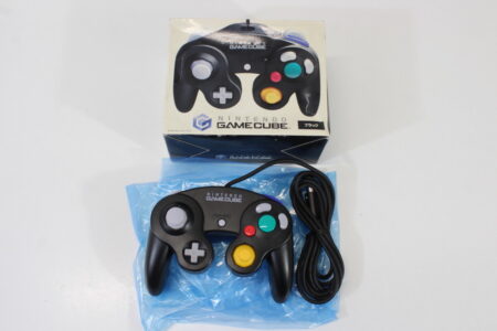 Official Nintendo Gamecube Controller Jet Black OEM Boxed GC (Like New) Nintendo Gamecube GC