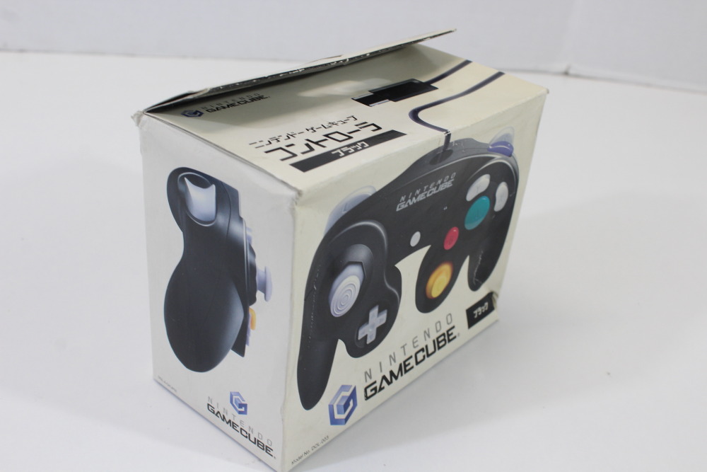 Official Nintendo Gamecube Controller Jet Black OEM Boxed GC (Like New) Nintendo Gamecube GC