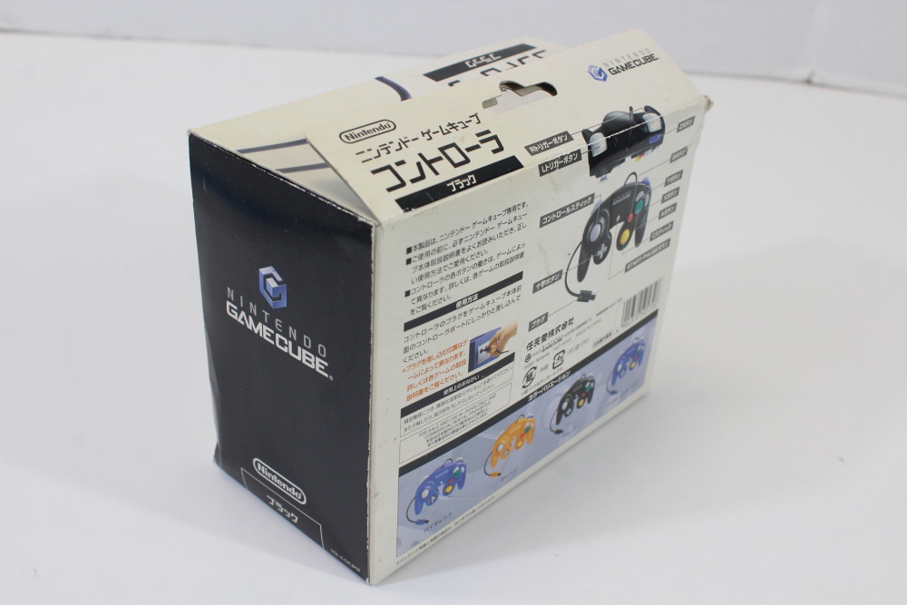 Official Nintendo Gamecube Controller Jet Black OEM Boxed GC (Like New) Nintendo Gamecube GC