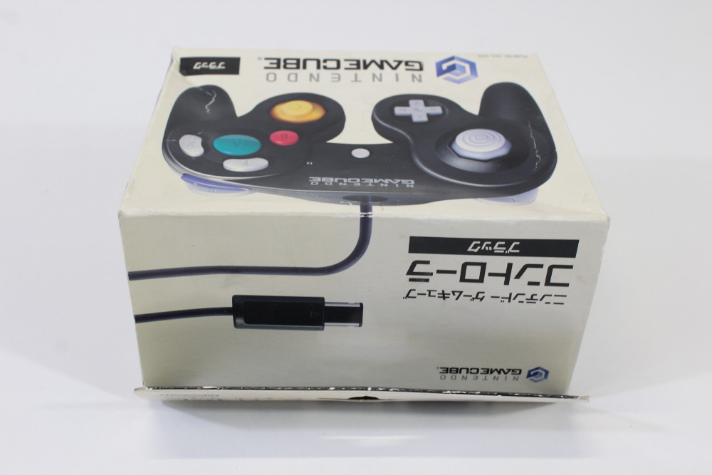 Official Nintendo Gamecube Controller Jet Black OEM Boxed GC (Like New) Nintendo Gamecube GC