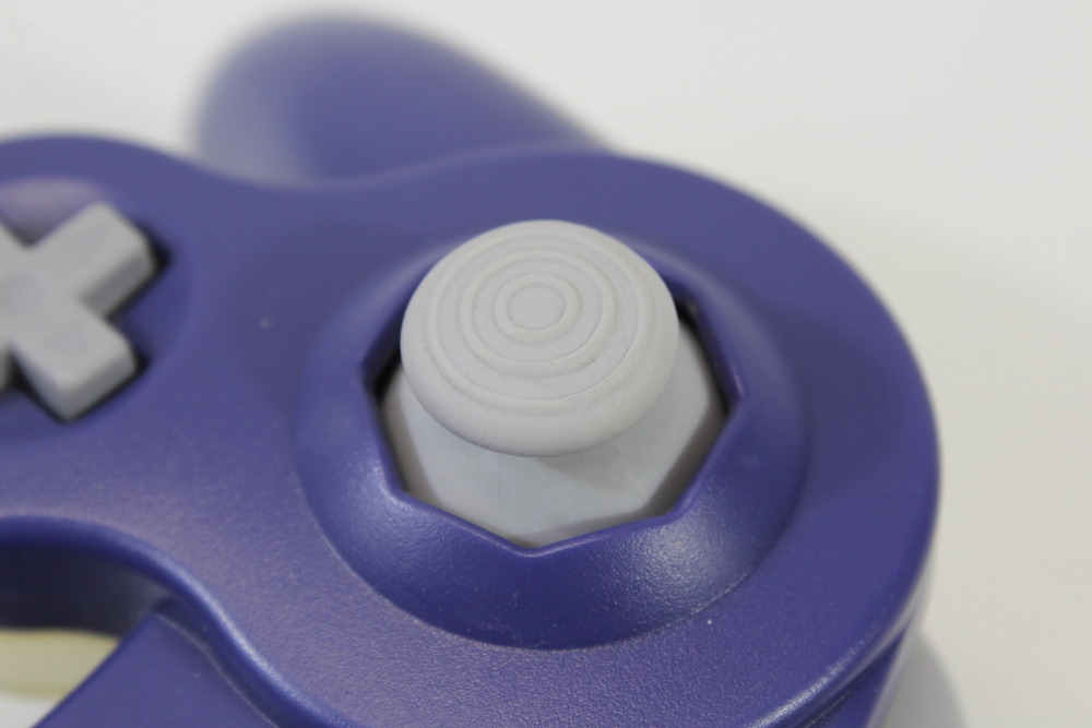 Official Nintendo Gamecube OEM Controller Purple x Clear (A) Nintendo GameCube GC