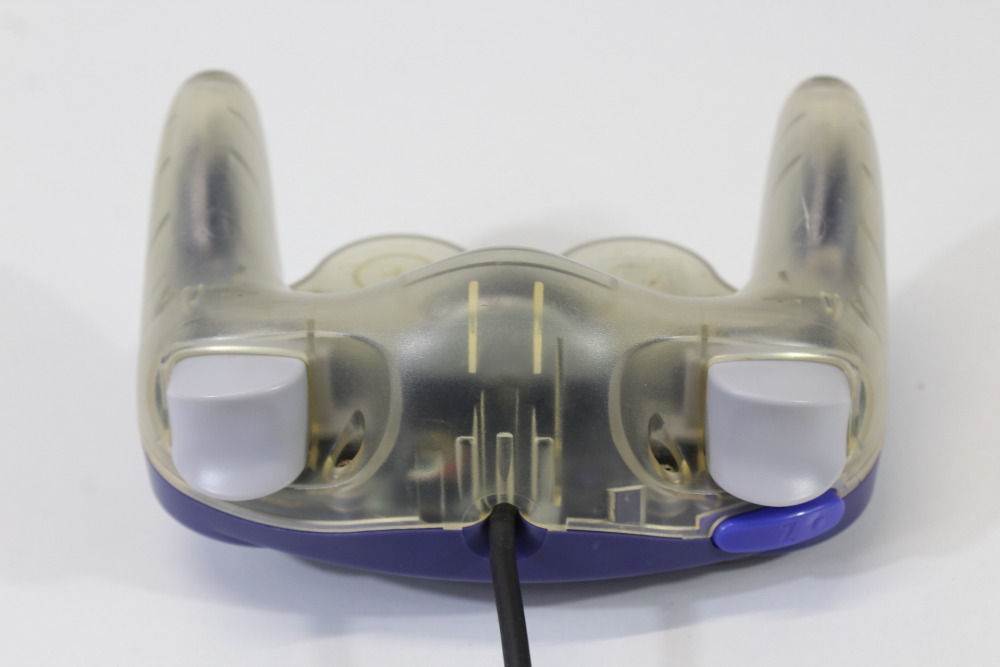 Official Nintendo Gamecube OEM Controller Purple x Clear (A) Nintendo GameCube GC