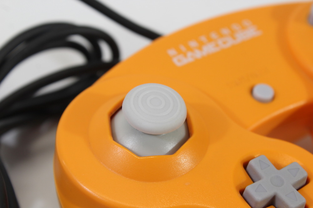 Official Nintendo Gamecube Controller Spice Orange (A New Stick) Nintendo GameCube GC