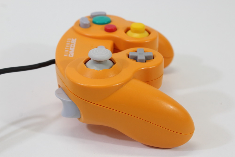 Official Nintendo Gamecube Controller Spice Orange (A New Stick) Nintendo GameCube GC