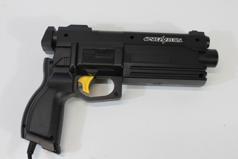 Sega Saturn Virtua Gun Controller HSS-0152 Yellow Buttons (B) SEGA Saturn SS