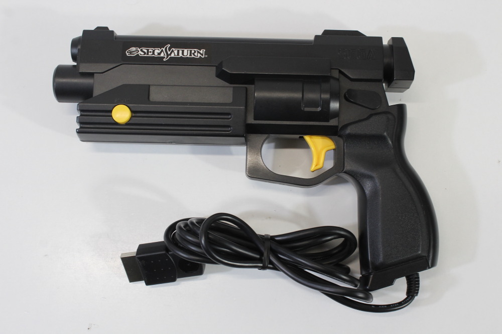 Sega Saturn Virtua Gun Controller HSS-0152 Yellow Buttons (B) SEGA Saturn SS