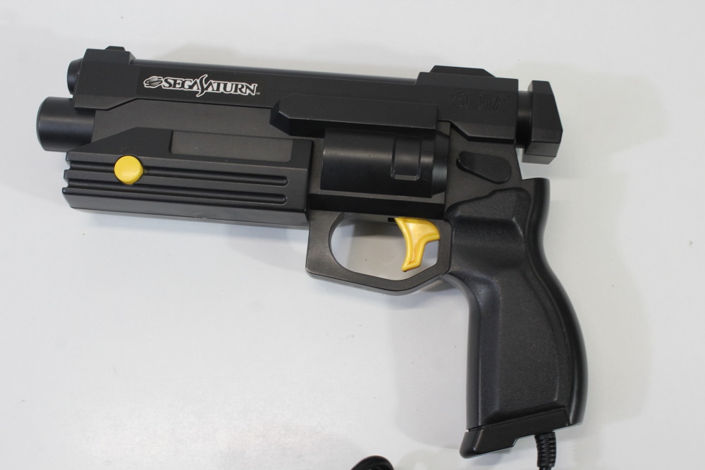 Sega Saturn Virtua Gun Controller HSS-0152 Yellow Buttons (B) SEGA Saturn SS