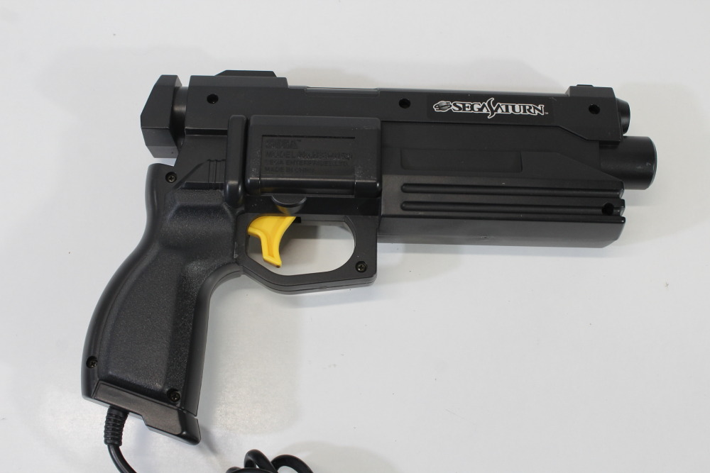 Sega Saturn Virtua Gun Controller HSS-0152 Yellow Buttons (B) SEGA Saturn SS