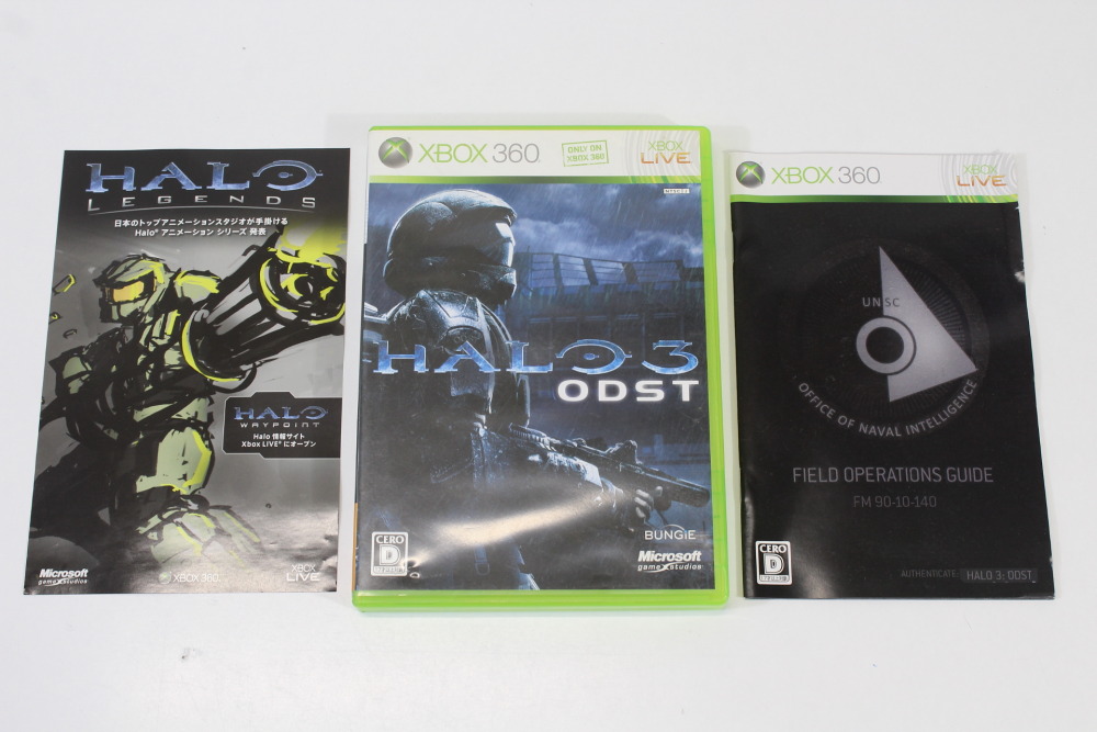 HALO 3 ODST CIB (B) Microsoft XBOX 360