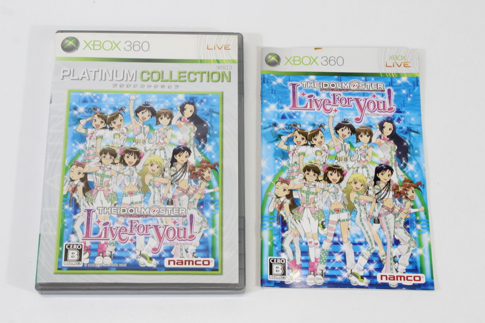 The IDOLMASTER Live For You Platinum Collection CIB (B) Microsoft XBOX 360