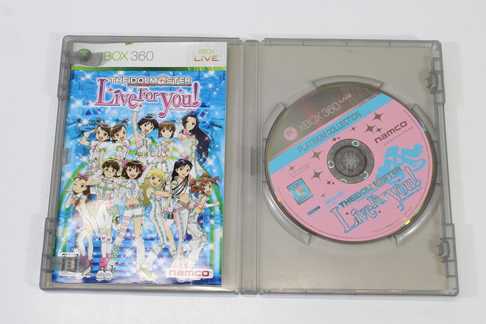 The IDOLMASTER Live For You Platinum Collection CIB (B) Microsoft XBOX 360