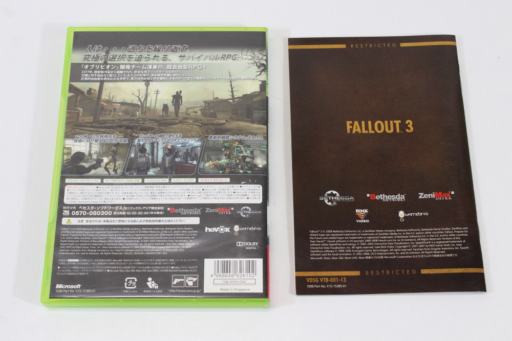Fallout 3 CIB (B) Microsoft XBOX 360
