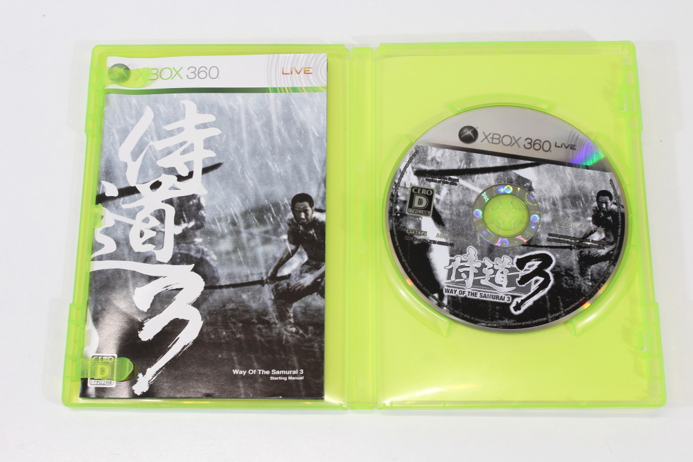 Way of Samurai 3 CIB (B) Microsoft XBOX 360