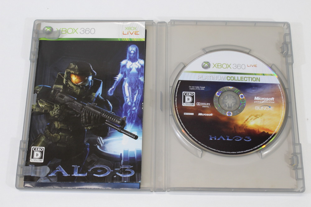 HALO 3 Platinum Collection CIB (B) Microsoft XBOX 360