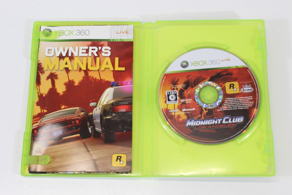 Midnight Club Los Angeles CIB (B) Microsoft XBOX 360