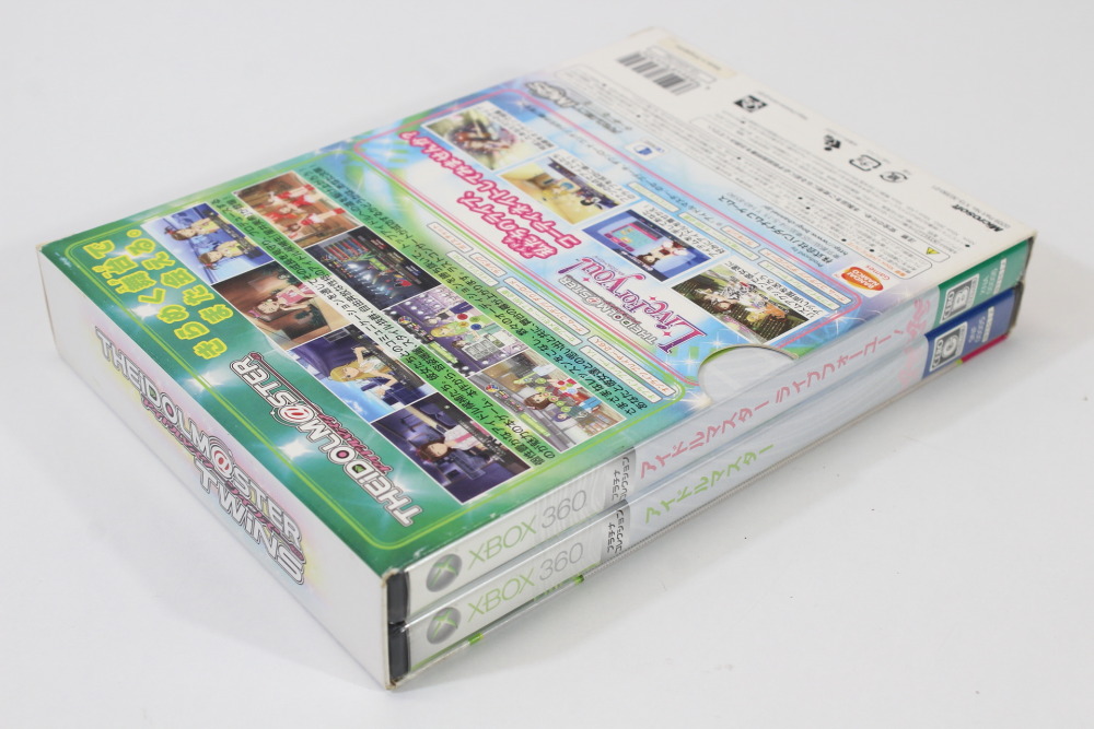 The Idolmaster Twins Double Pack The Idolmaster & Live For You CIB (B) Microsoft XBOX 360