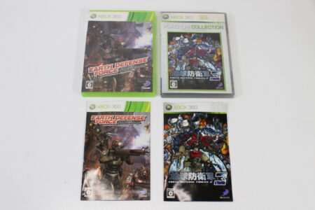 Lot of 2 Earth Defense Force 3 & Insect Armageddon CIB (B) Microsoft XBOX 360