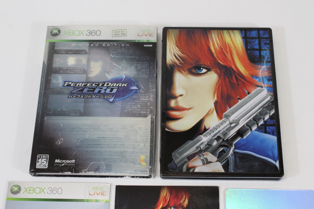 Perfect Dark Zero Limited Edition Boxed CIB (B) Microsoft XBOX 360
