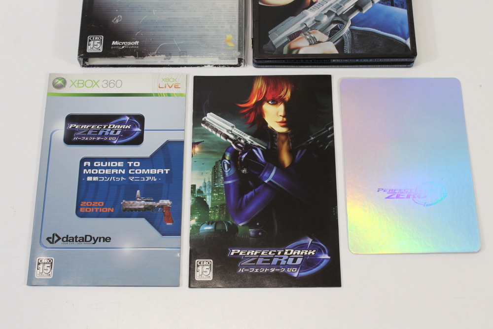 Perfect Dark Zero Limited Edition Boxed CIB (B) Microsoft XBOX 360