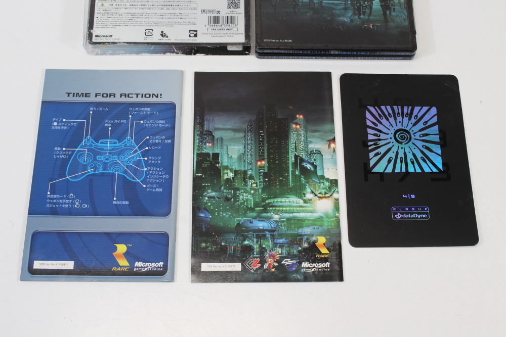 Perfect Dark Zero Limited Edition Boxed CIB (B) Microsoft XBOX 360