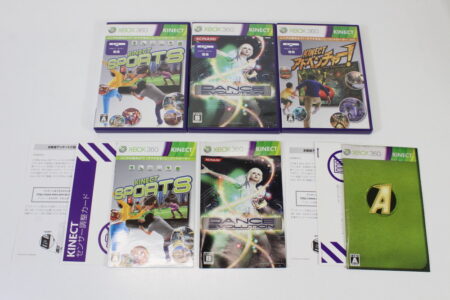 Lot of 3 Kinect Dance Evolution Sports Adventure CIB (B) Microsoft XBOX 360