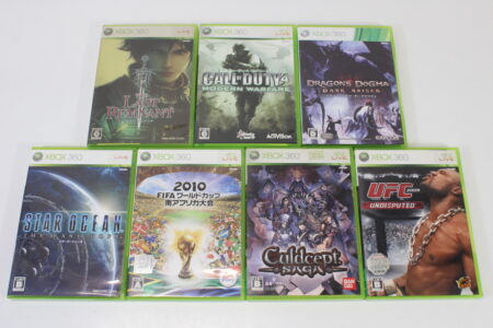 Lot of 7 Culdcept Saga UFC 2009 Undisputed Dragon's Dogma Dark Arisen 2010 FIFA World Cup South Africa Call of Duty 4 Star Ocean 4 Last Remnant CIB (B) Microsoft XBOX 360