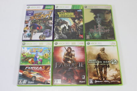 Lot of 6 Max Anarchy Fable II Call of Duty 2 Forza 2 Atsumare Pinata Kinect Adventure Last Remnant CIB (B) Microsoft XBOX 360