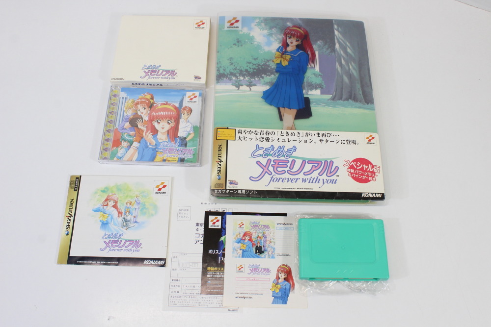 Tokimeki Memorial forever with you Special Version with Memory Card (A) SEGA Saturn SS
