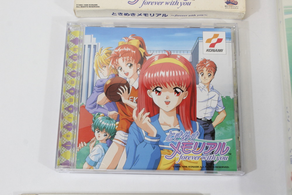 Tokimeki Memorial forever with you Special Version with Memory Card (B) SEGA Saturn SS