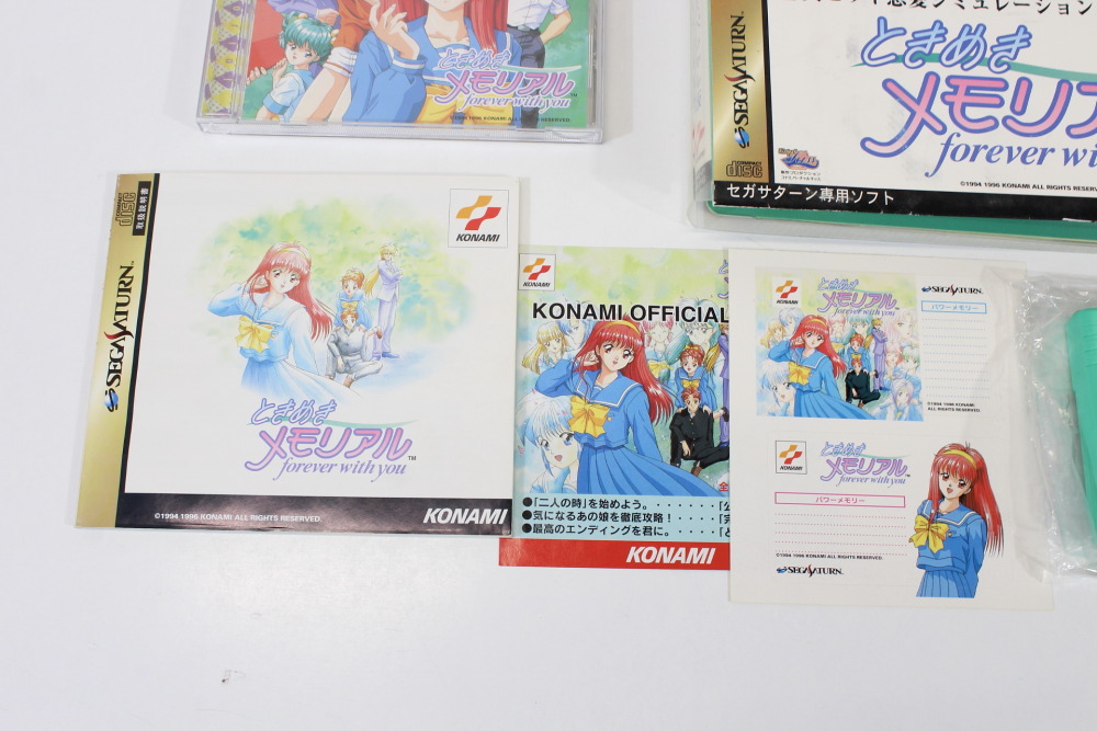 Tokimeki Memorial forever with you Special Version with Memory Card (B) SEGA Saturn SS