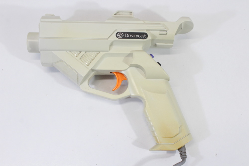 Official Light Gun Controller HKT-7800 (C Works W/ Issue) SEGA Dreamcast DC