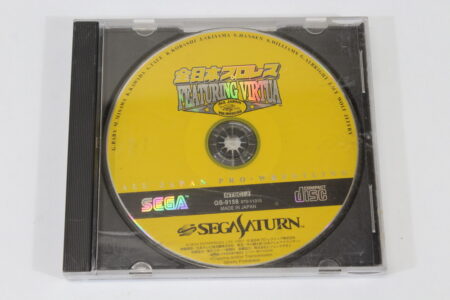 All Japan Prowrestling Featuring Virtua No Manual (B) SEGA Saturn SS