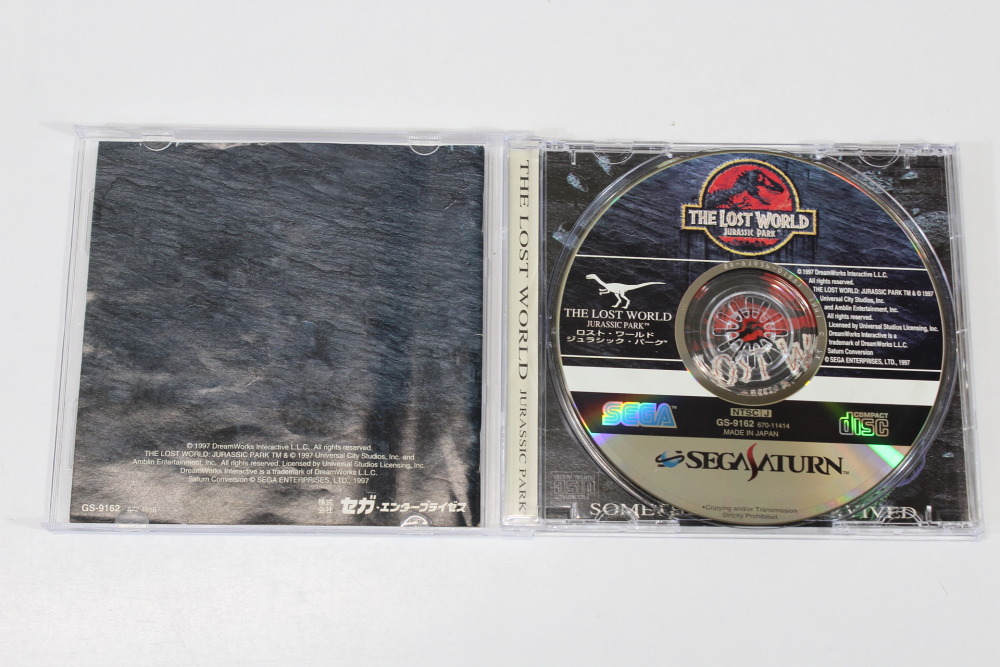 The Lost World Jurassic Park CIB (B) SEGA Saturn SS