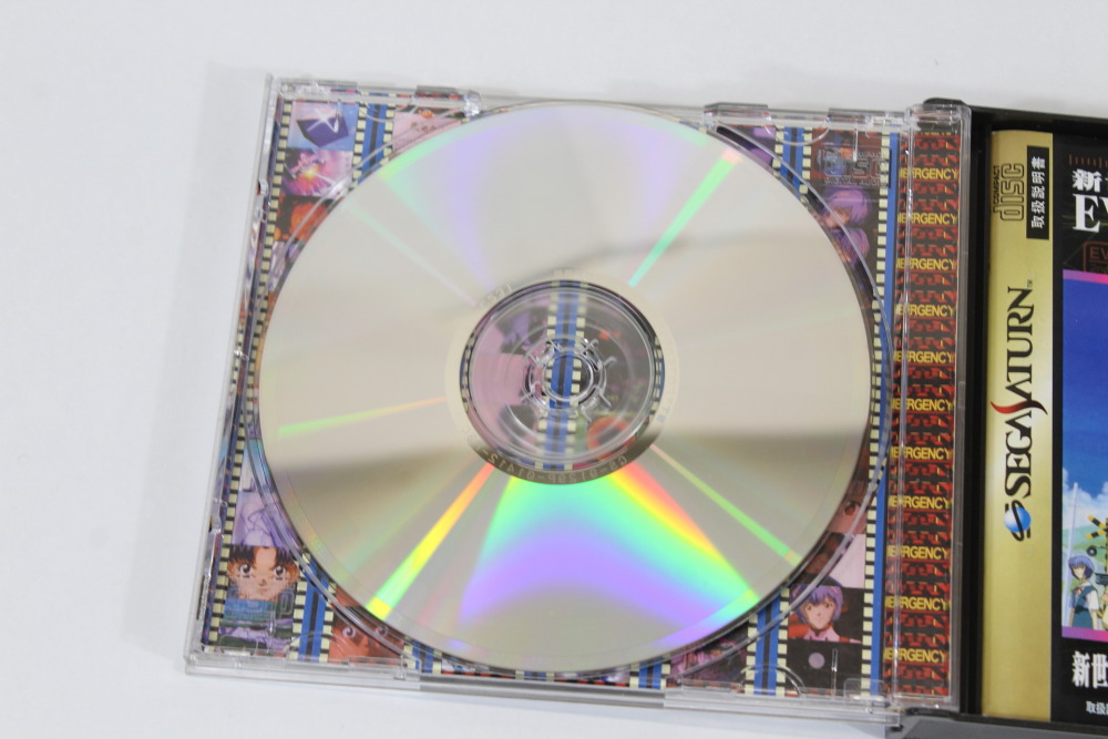 Lot of 3 Neon Genesis Evangelion 1 2 Digital Card Library (B) SEGA Saturn SS