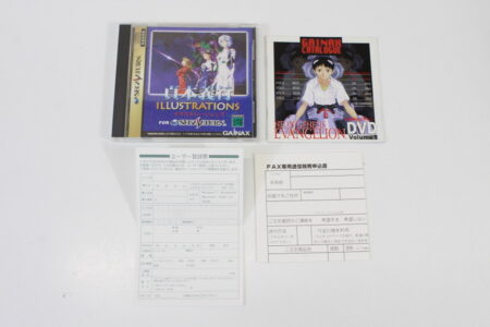 Yoshiyuki Sadamoto Illustrations Evangelion CIB (B) SEGA Saturn SS