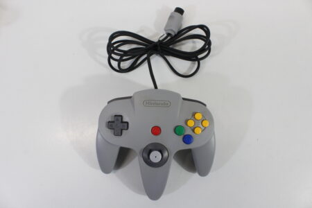 Official Nintendo 64 Controller Gray 8/10 Tight OEM Stick N64 (B)