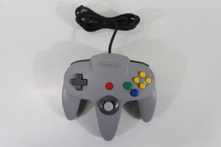 Official Nintendo 64 Controller Gray 7/10 Tight OEM Stick N64 (B)
