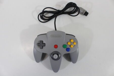 Official Nintendo 64 Controller Gray 7/10 Tight OEM Stick N64 (B)