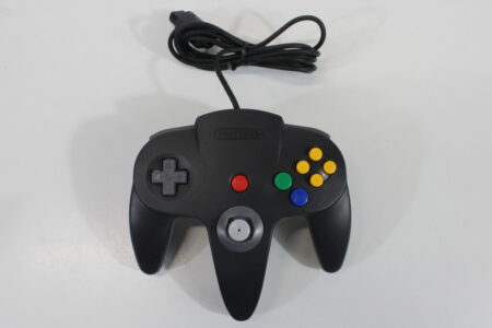 Official Nintendo 64 Controller Black x Gray 9/10 Tight Stick (B) Nintendo 64 N64