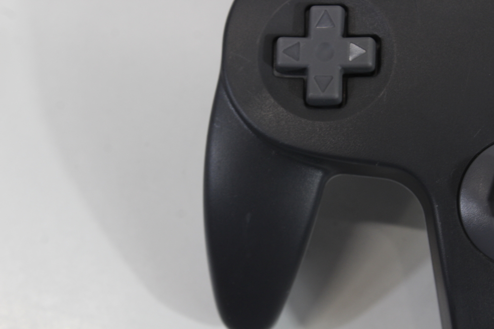 Official Nintendo 64 Controller Black x Gray 8/10 Tight Stick (B) Nintendo 64 N64