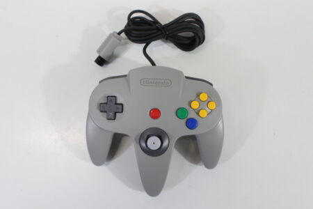 Official Nintendo 64 Controller Gray 9/10 Tight OEM Stick N64 (B)