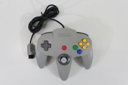 Official Nintendo 64 Controller Gray 9/10 Tight OEM Stick N64 (B)