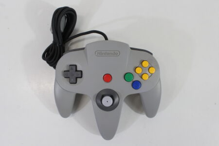 Official Nintendo 64 Controller Gray 9/10 Tight OEM Stick N64 (B)