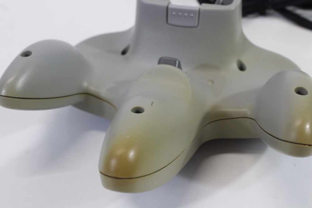 Official Nintendo 64 Controller Gray 8/10 Tight OEM Stick Discolored N64 (B)