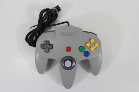 Official Nintendo 64 Controller Gray 7/10 Tight OEM Stick N64 (B)